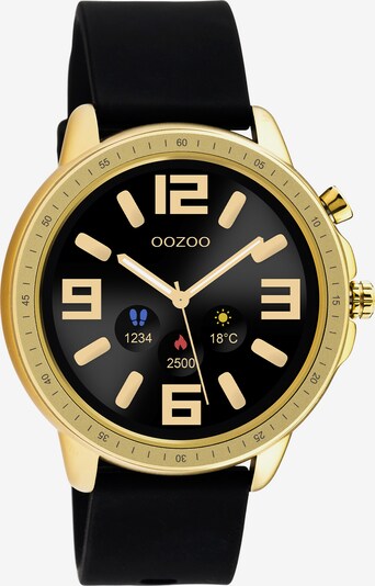 OOZOO Smartwatch in gold / schwarz, Produktansicht