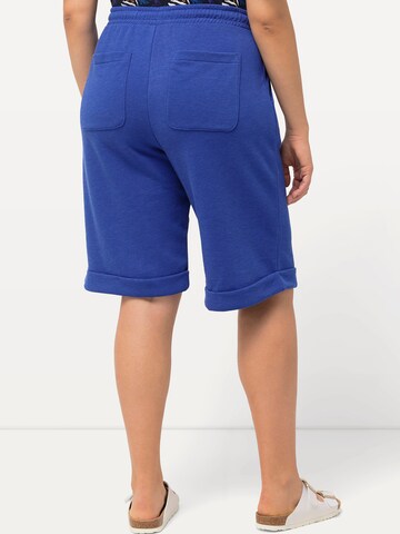 Ulla Popken Regular Shorts in Blau