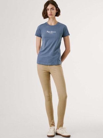 T-shirt 'New Virginia' Pepe Jeans en bleu