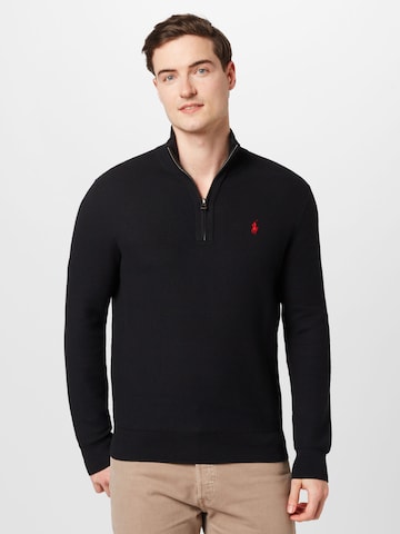 Polo Ralph Lauren - Jersey en negro: frente