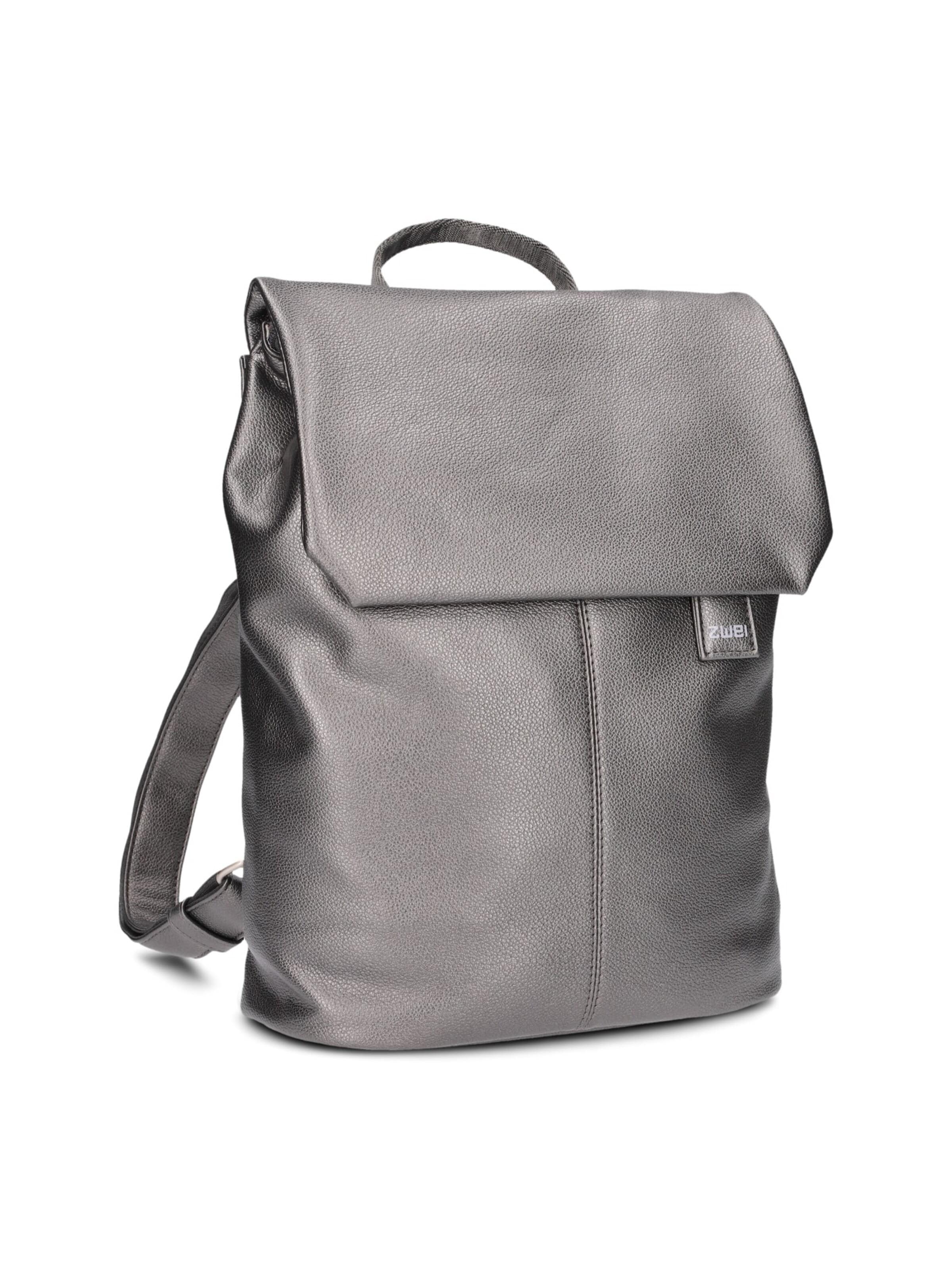 ZWEI Backpack 'Mademoiselle.M MR13' in Silver