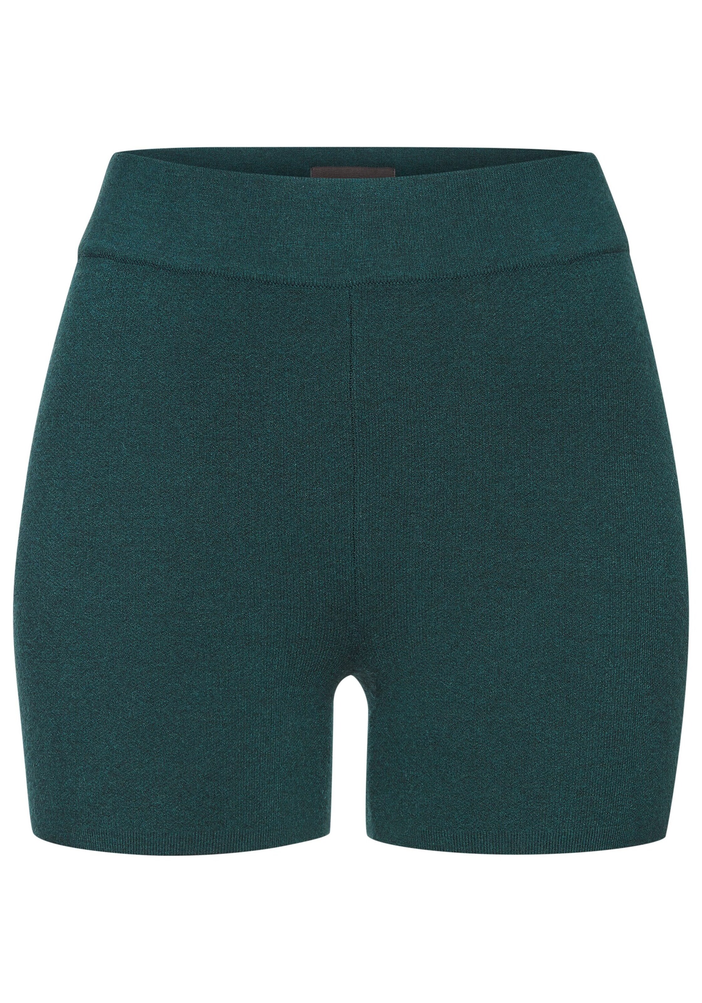 Elbsand Skinny Trousers in Green: front