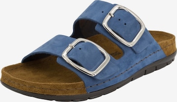 ROHDE Muiltjes 'Rodigo-D' in Blauw: voorkant