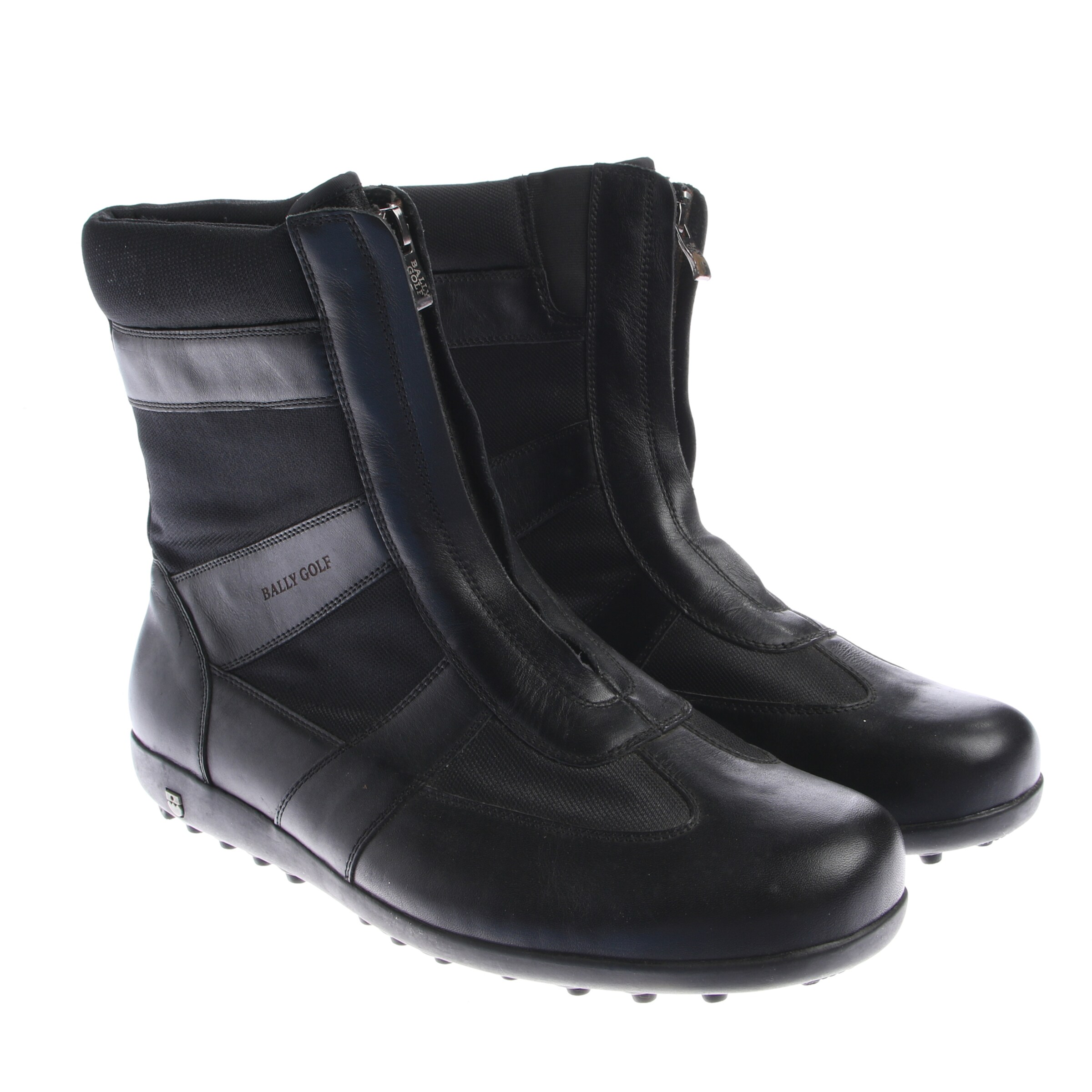 Bally Anke & Mid-Calf Boots in 46,5 in Black: front