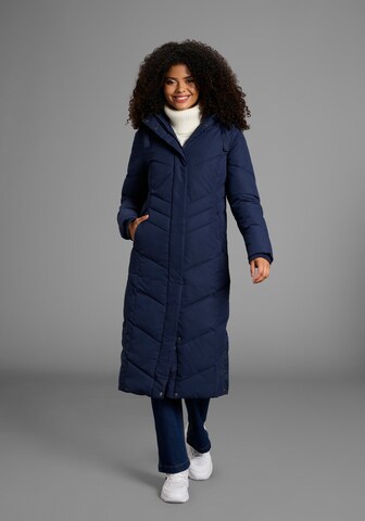 KangaROOS Winter Coat in Blue: front