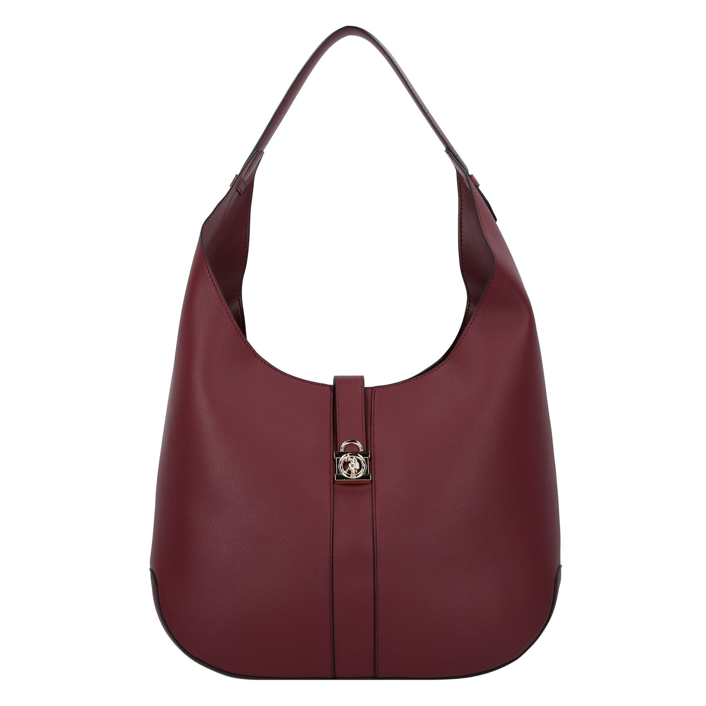 U.S. POLO ASSN. Schultertasche 'Winterberry' in Rot: Vorderseite