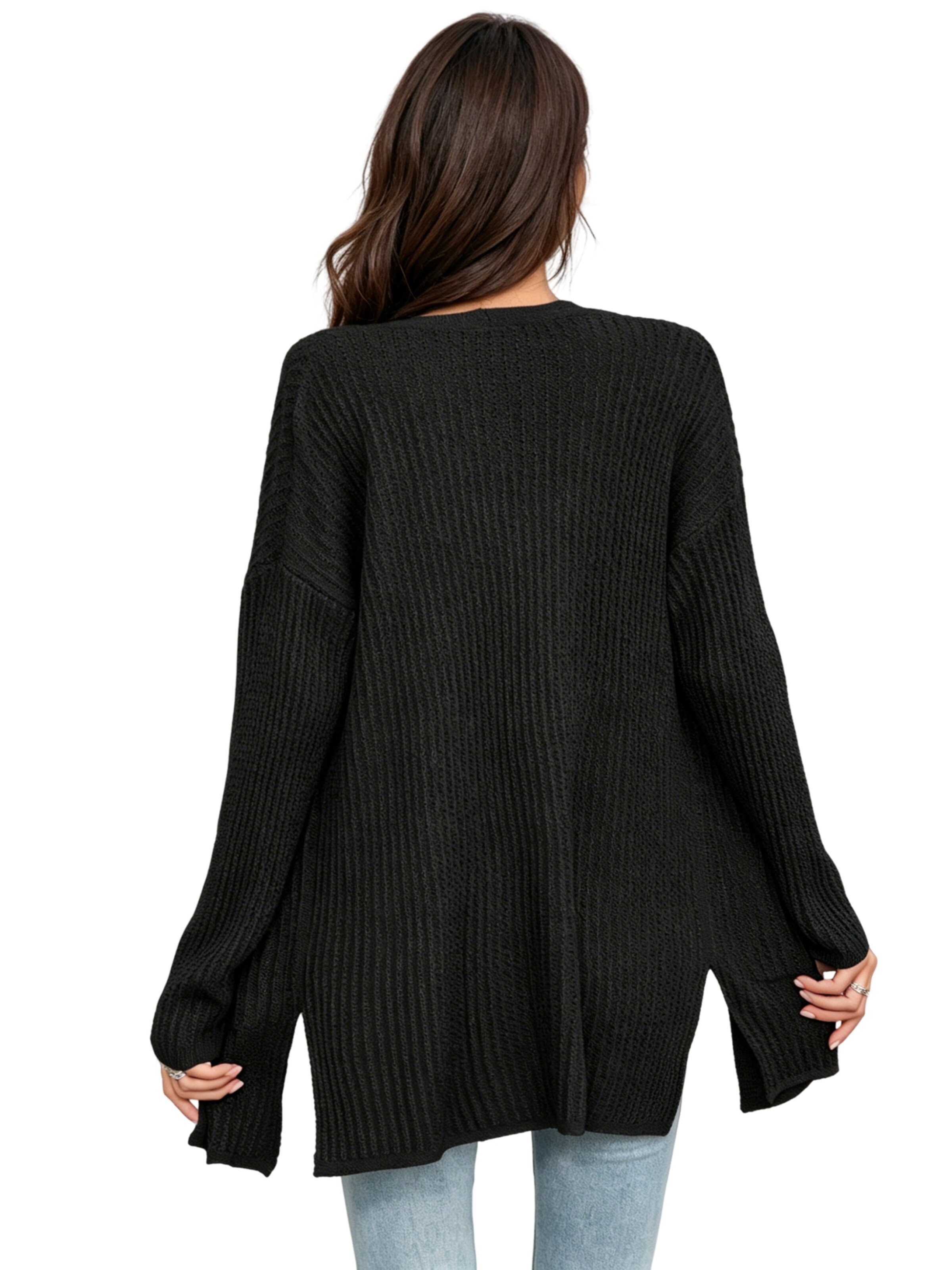 KoJooin Strickjacke‌‌‌ in Schwarz
