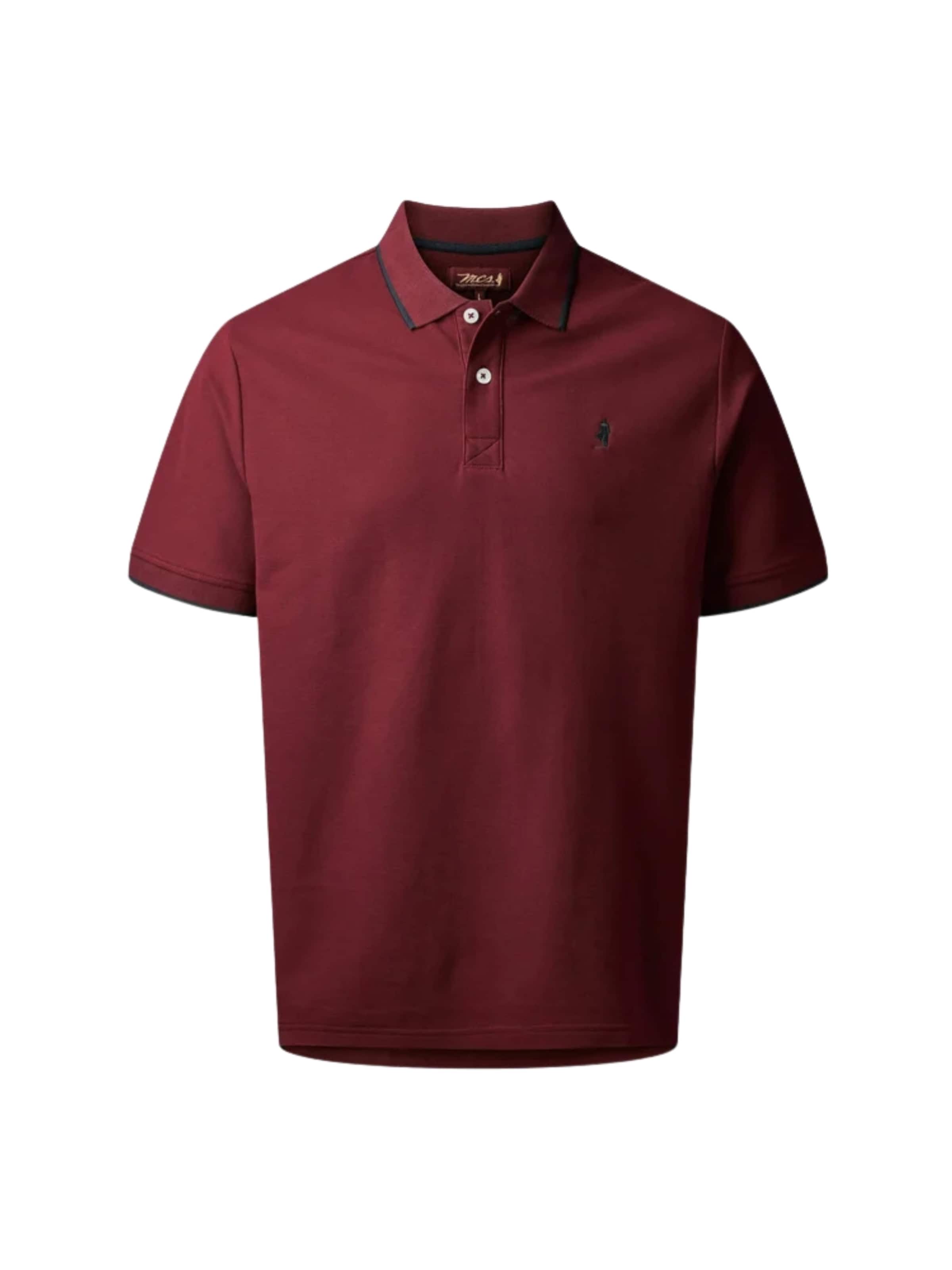 MCS Tričko 'River' – červená: přední strana