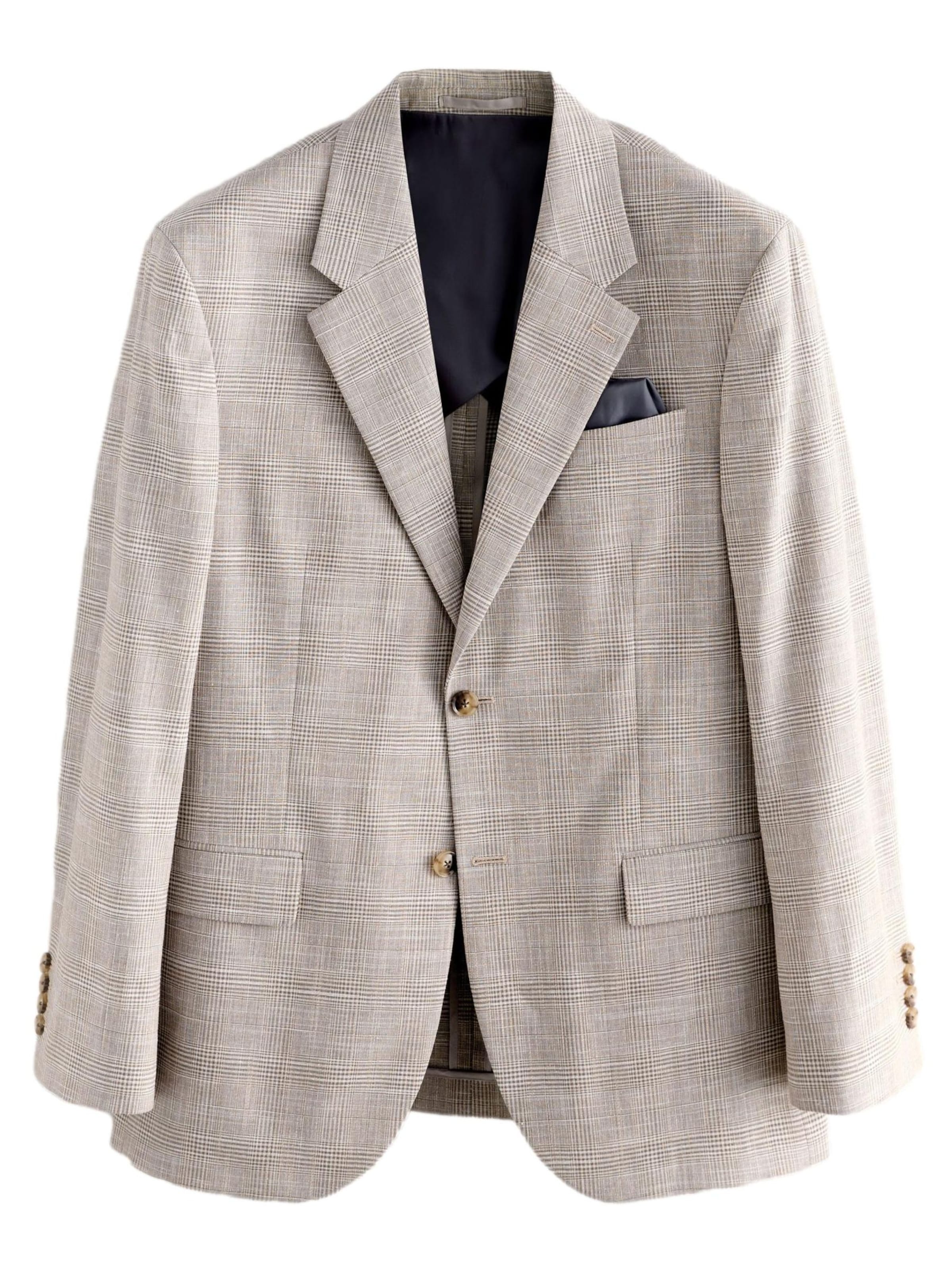 Next Veste de costume en beige chiné, Vue avec produit