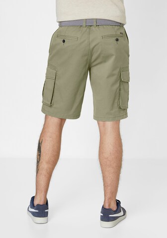 REDPOINT Regular Cargoshorts in Grün