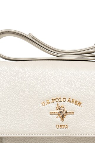 U.S. POLO ASSN. Handtasche 'STANFORD' in Weiß