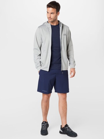 OAKLEY Sportsweatjacke in Grau