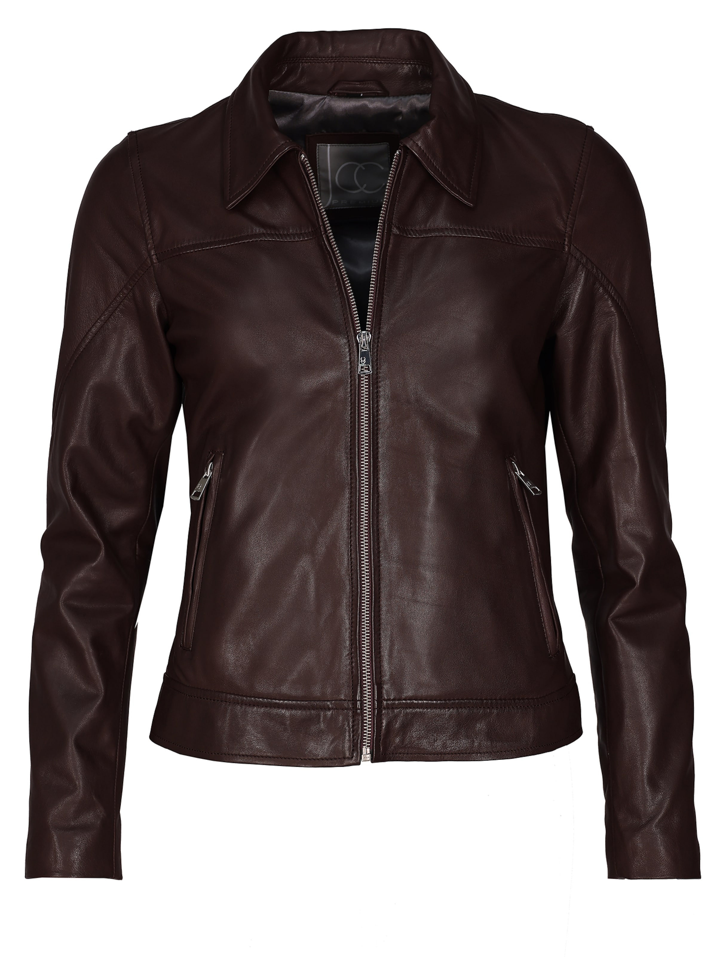 Veste mi-saison JCC en rouge : devant