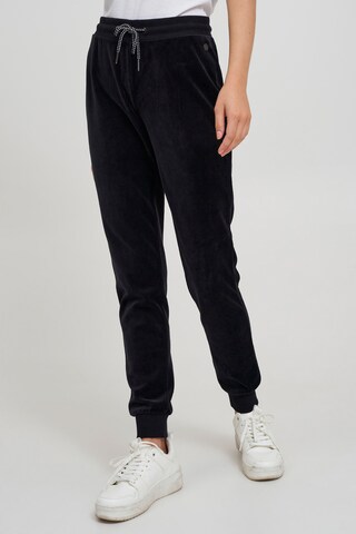 Oxmo Loose fit Pants 'NIKITA' in Black: front