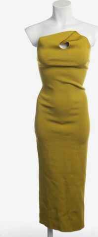 Galvan London Dress in XS in Yellow: front