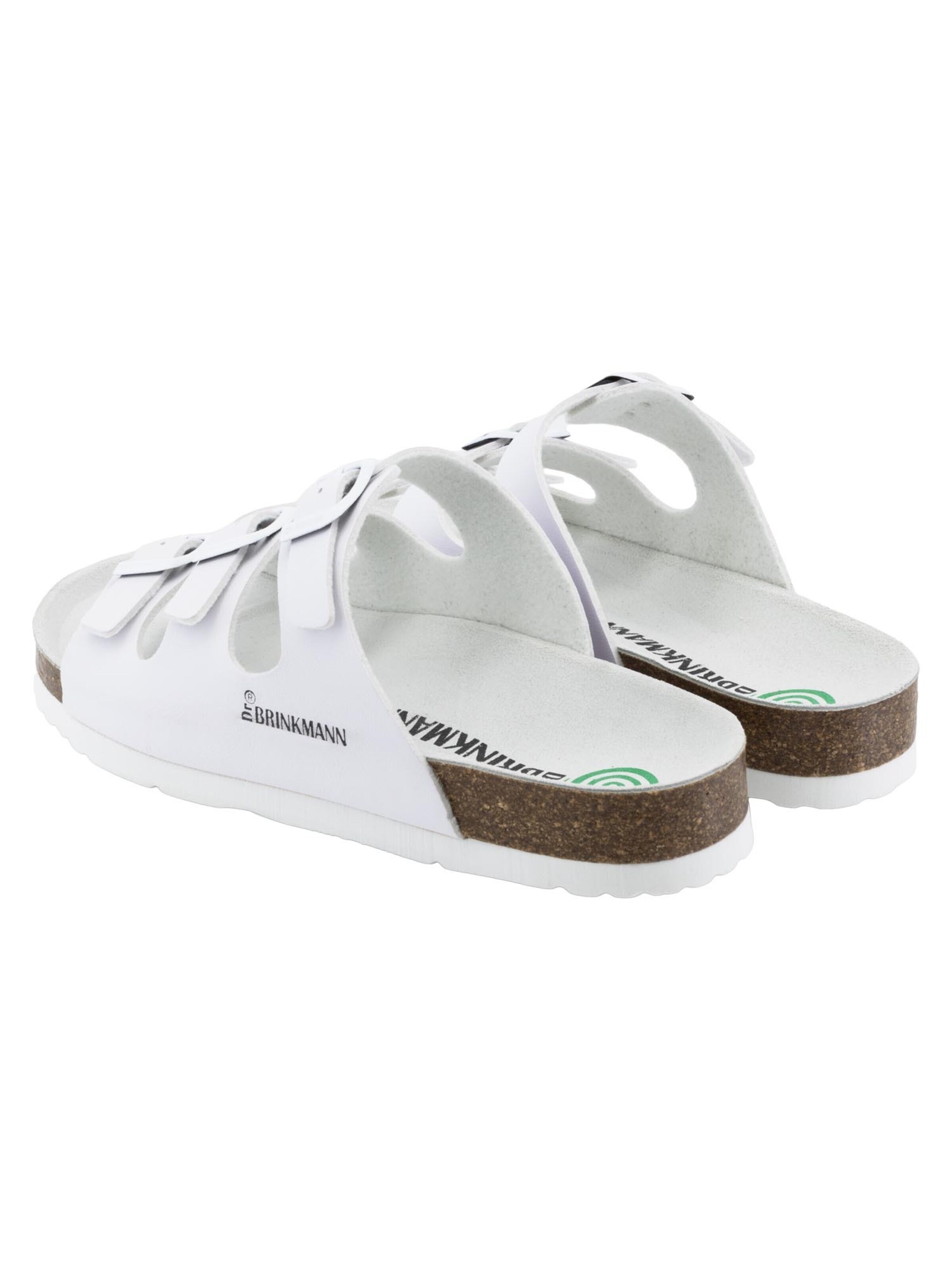 DR. BRINKMANN Mules 'Novelda' in White