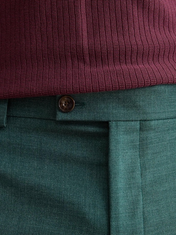 Regular Pantalon Il Lanificio en vert