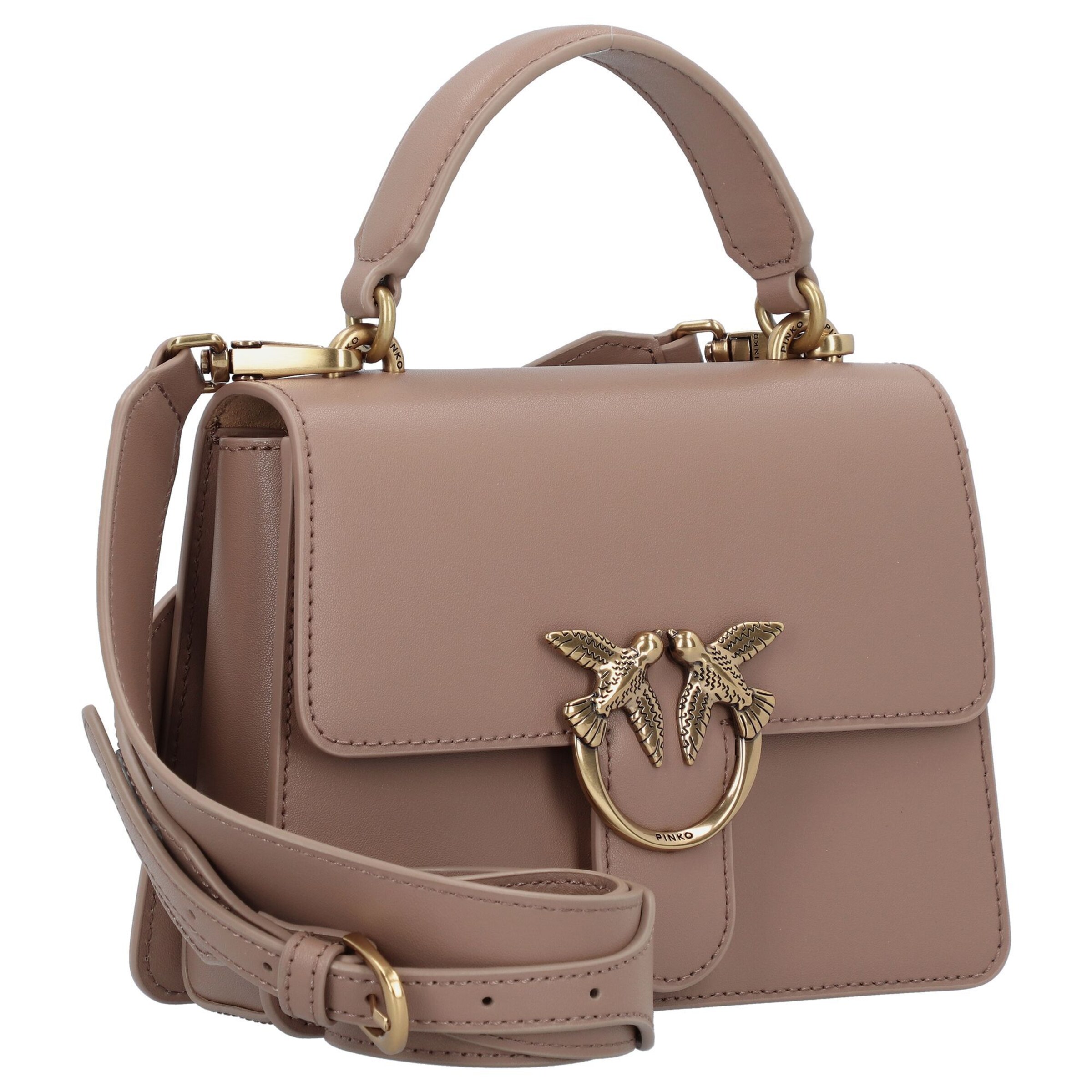 Borsa a mano di PINKO in marrone