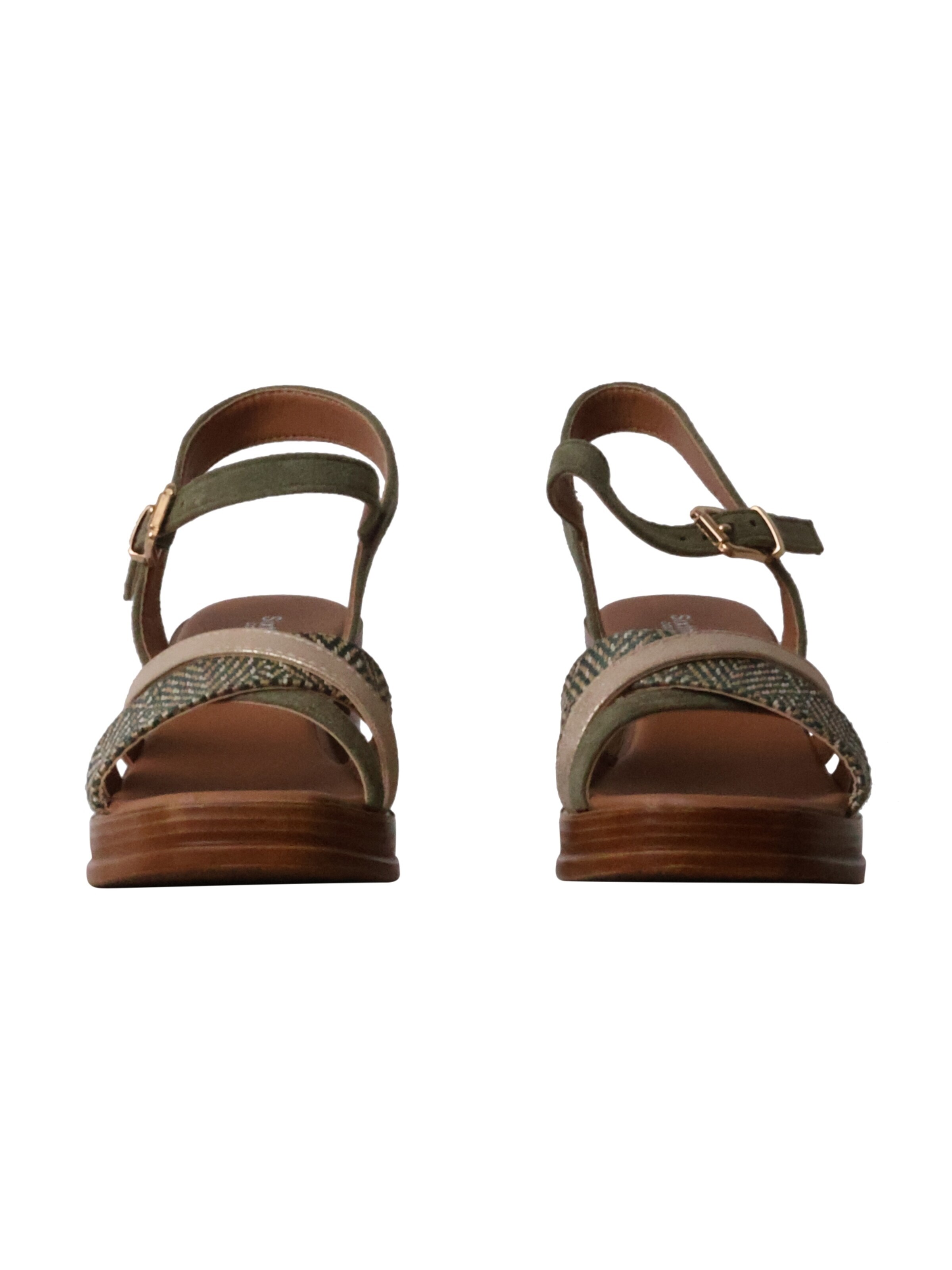 Sixth Sense - Sandalias 'Sandalen mit Absatz' en verde