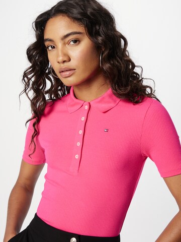 TOMMY HILFIGER Koszulka w kolorze różowy