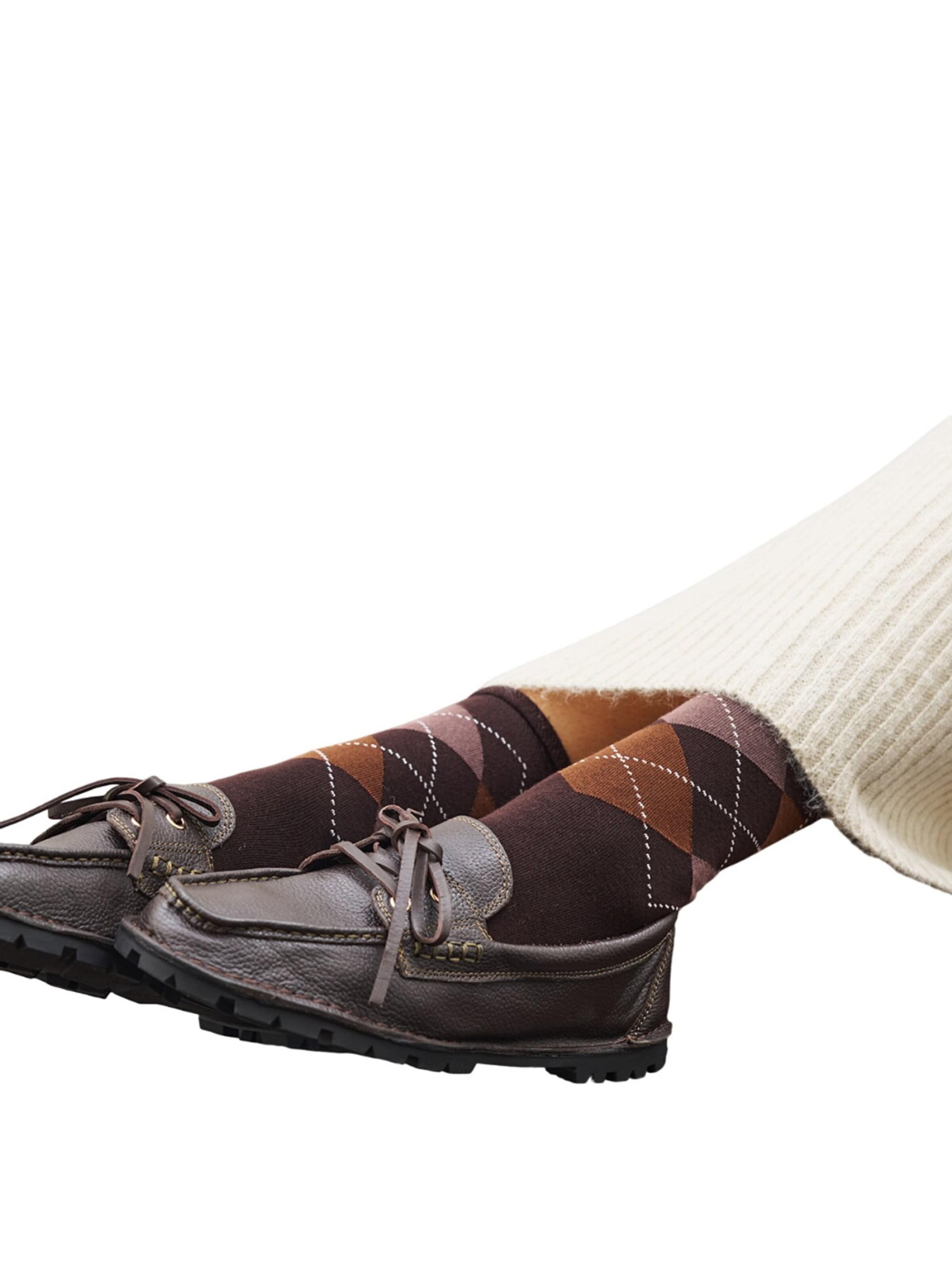 Chaussettes MANUKA en marron
