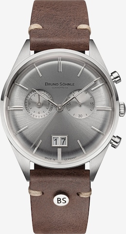 Bruno Söhnle Analoguhr in Silber: Vorderseite