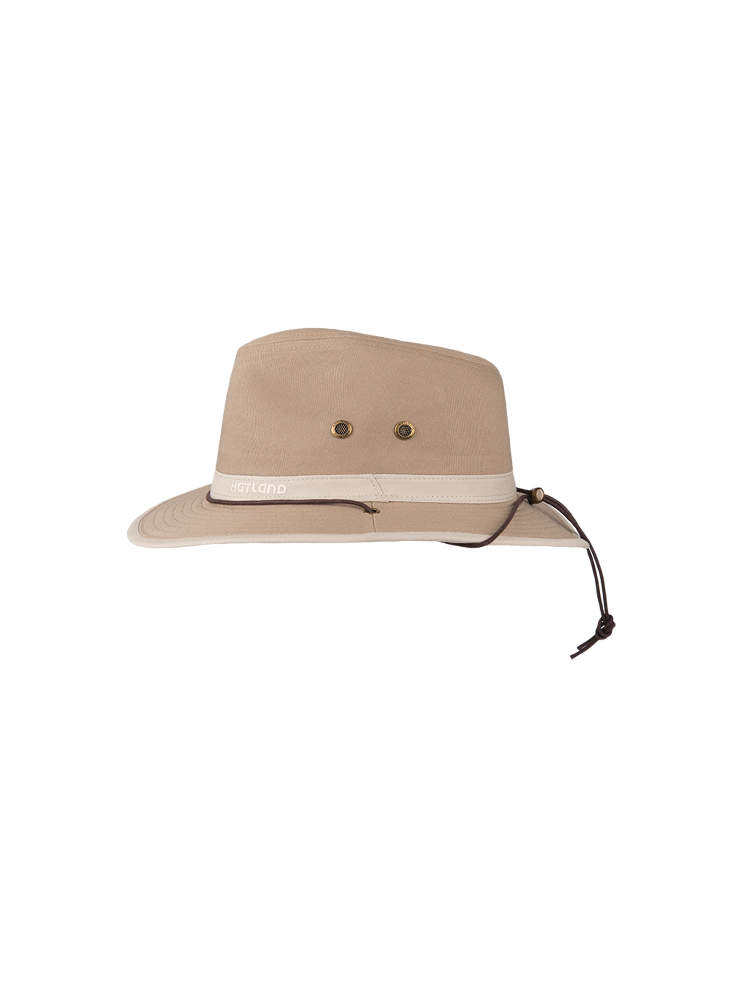 Hatland Hoed 'Campwood' in Beige
