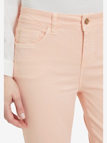 Coupe slim Jean Cartoon en orange