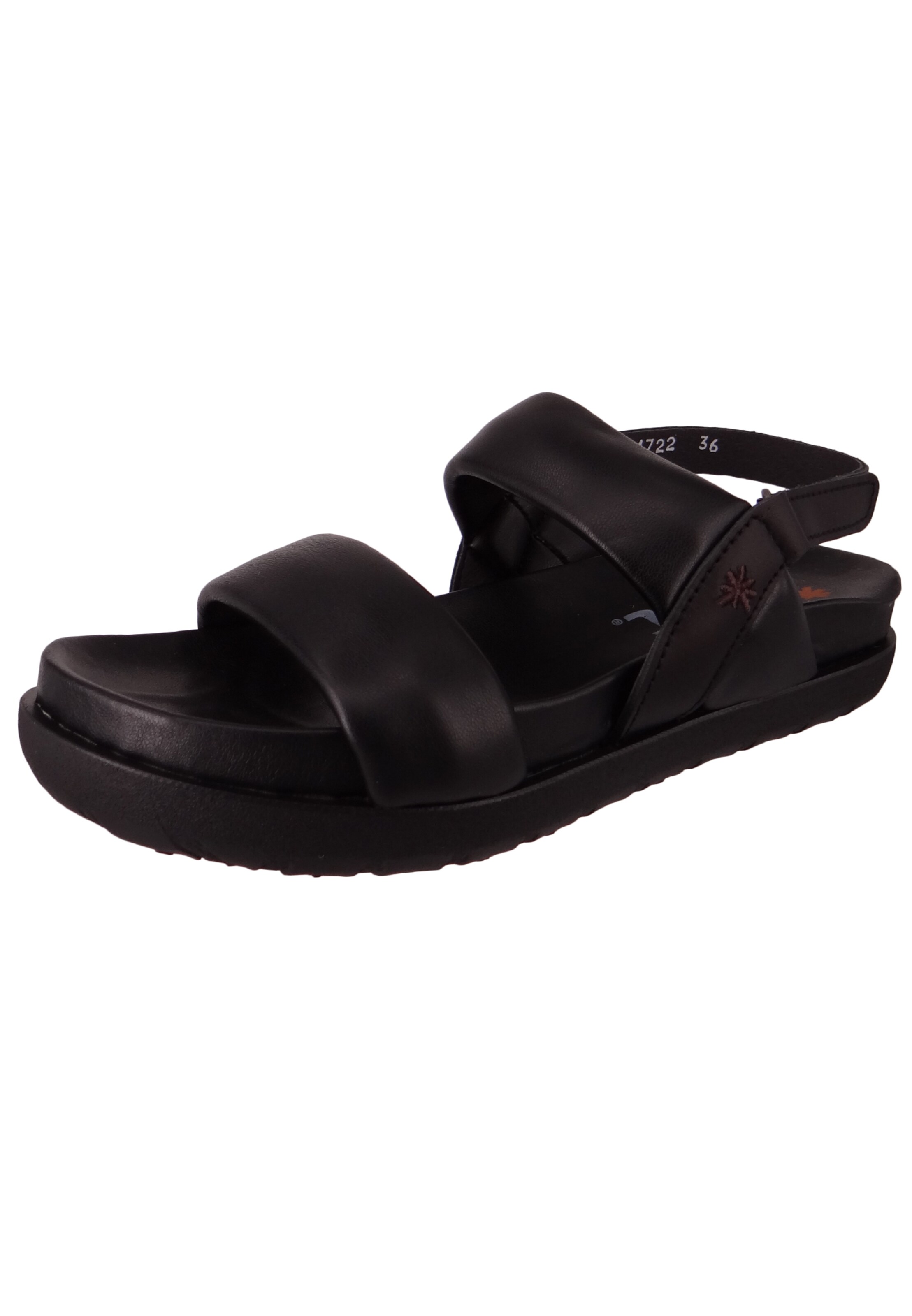 ART - Sandália em preto: frente