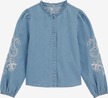 mėlyna WE Fashion Palaidinė: priekis