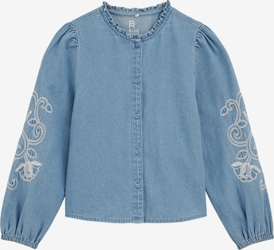 WE Fashion Bluza u plava / bijela, Pregled proizvoda