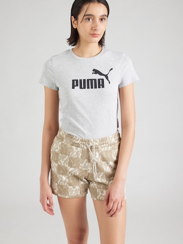 PUMA Performance shirt 'ESS No. 1' in Grey: front