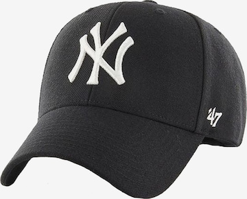 Casquette 47 en noir : devant