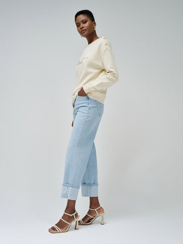 Sweat-shirt Salsa Jeans en beige