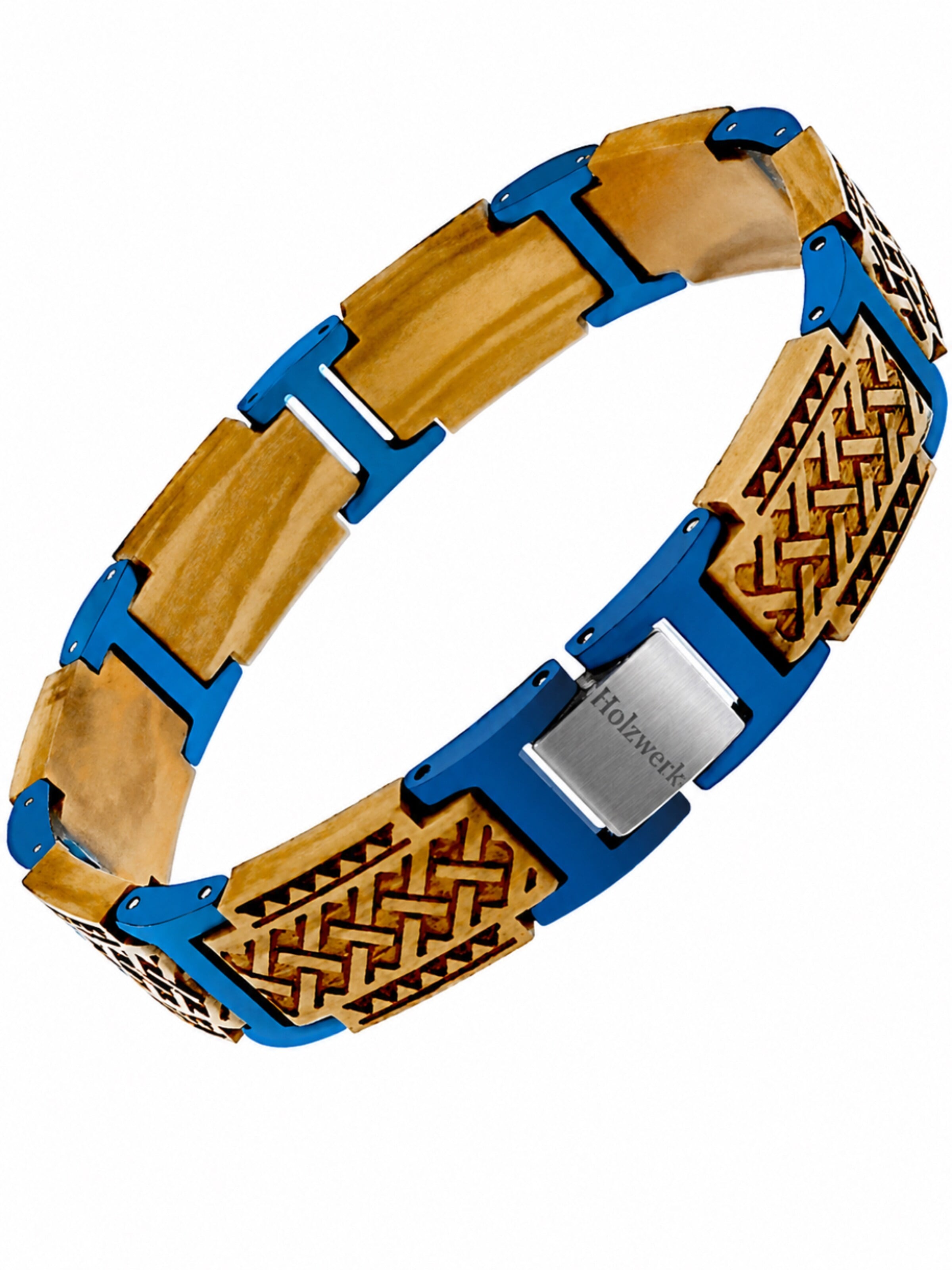 Holzwerk Bracelet 'ALATSEE' in Beige: front