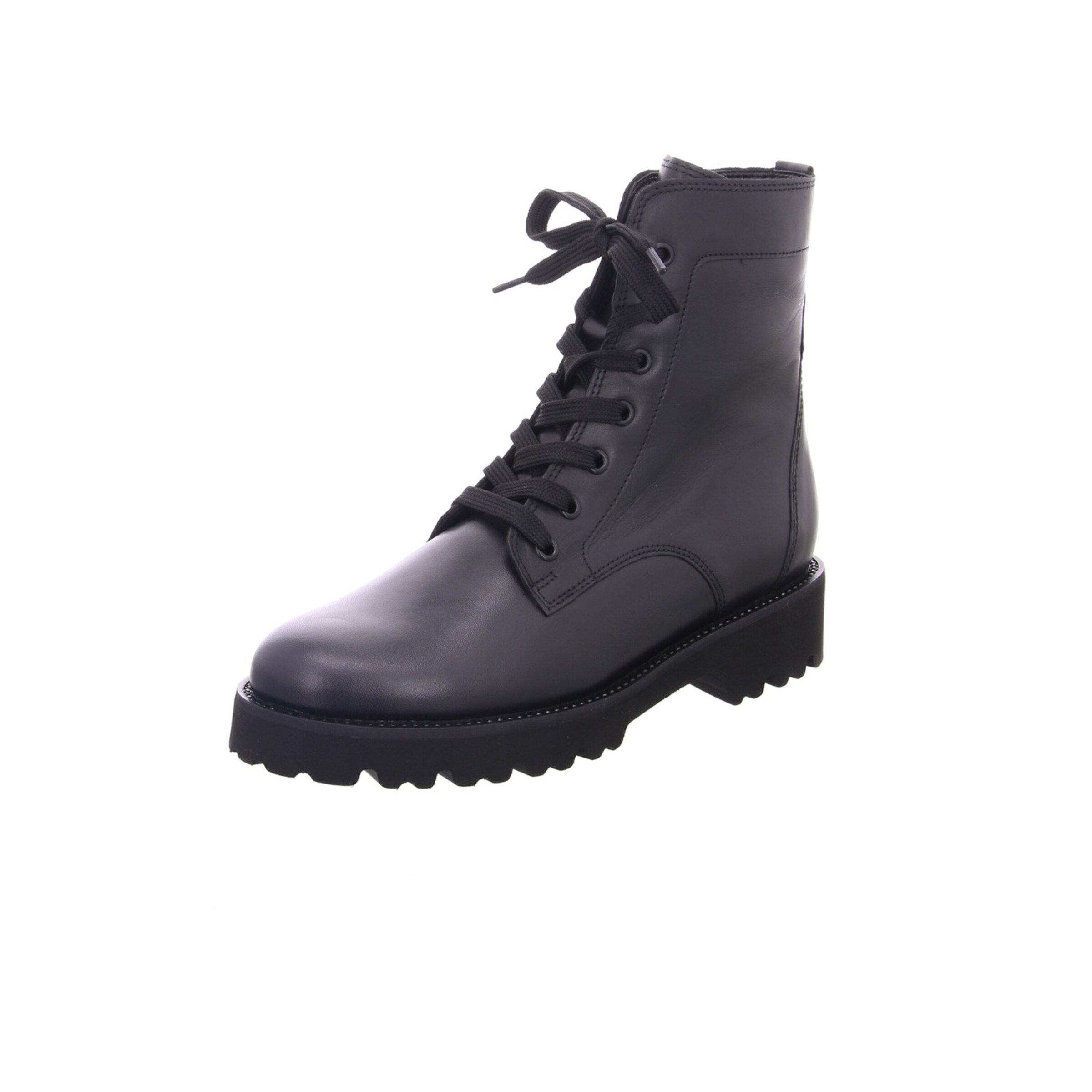 GABOR Schnürstiefelette in Blau: Vorderseite