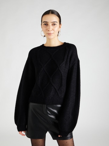 VERO MODA Sweater 'MISTY' in Black: front