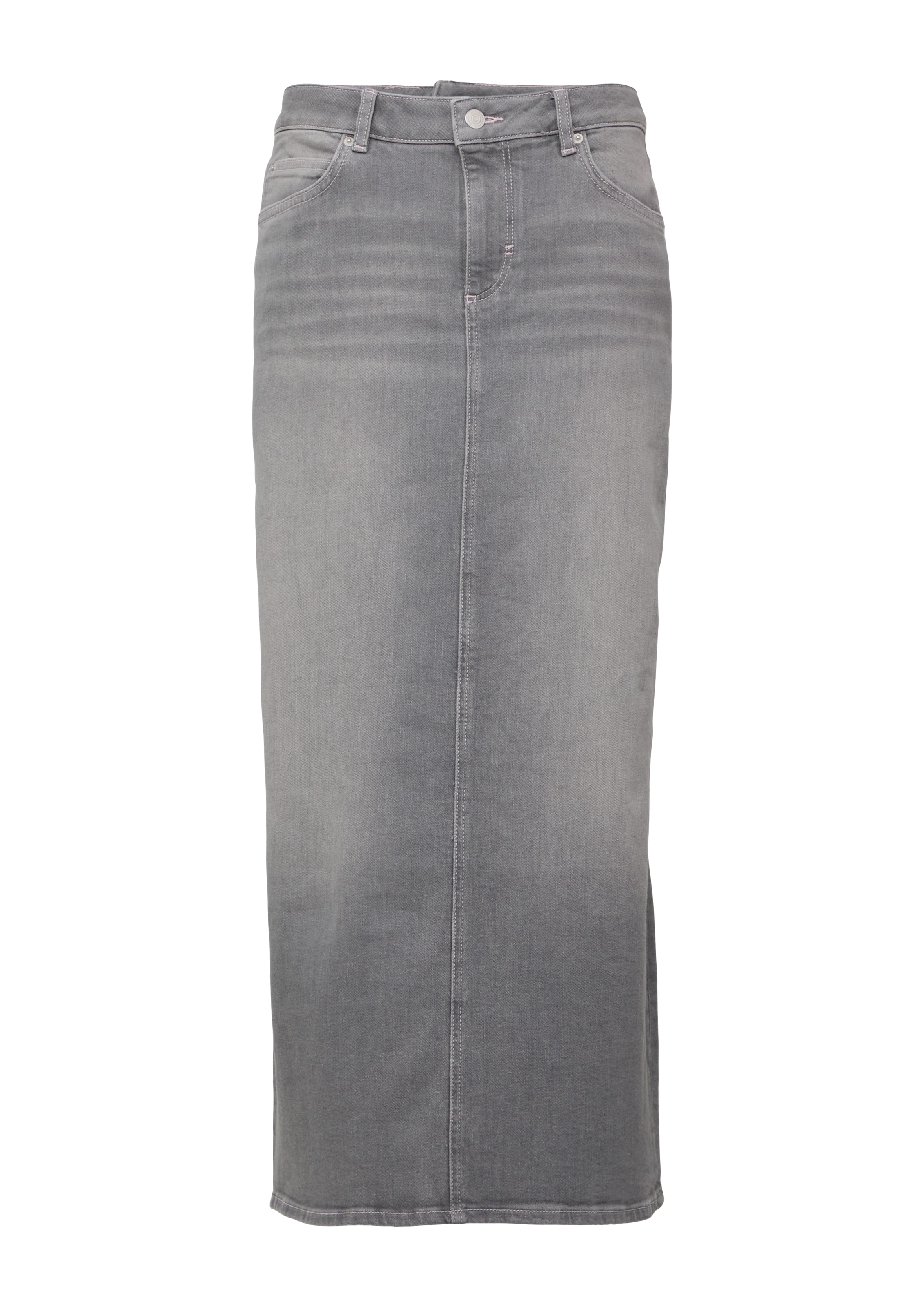comma casual identity Rok in Grijs: voorkant