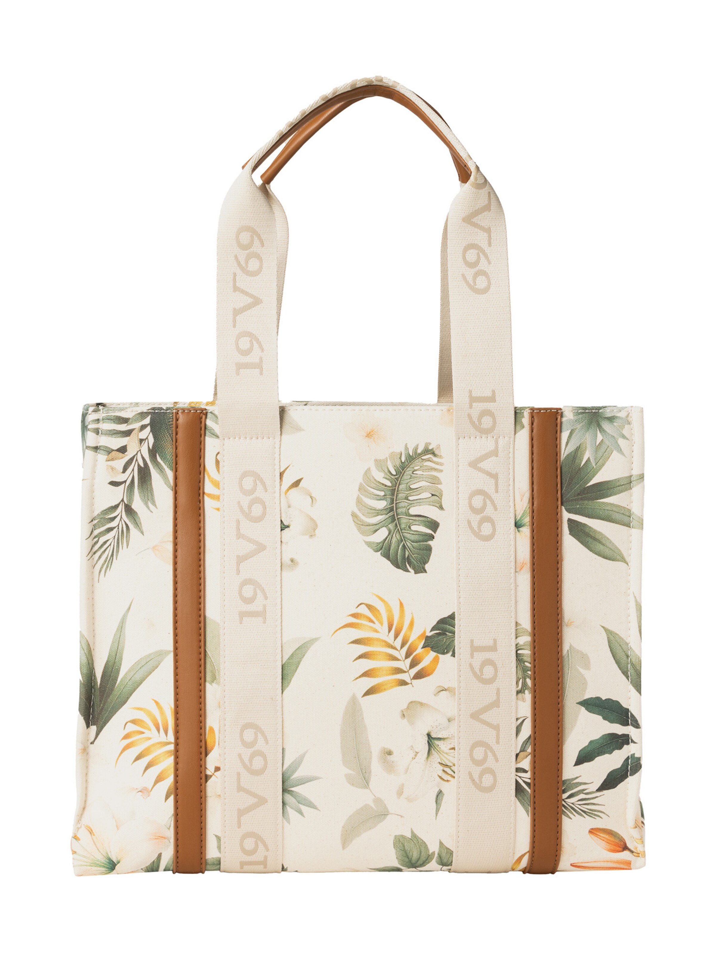 19V69 ITALIA Handtas 'Abbie' in Beige: voorkant