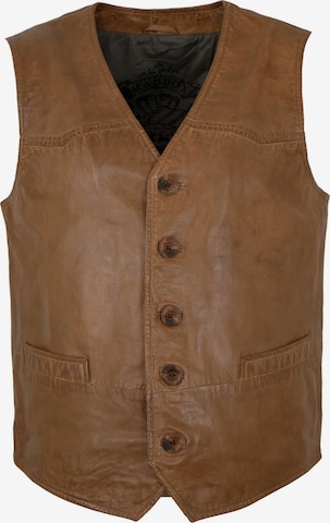 Gilet 'Emilio' MADDOX en marron : devant