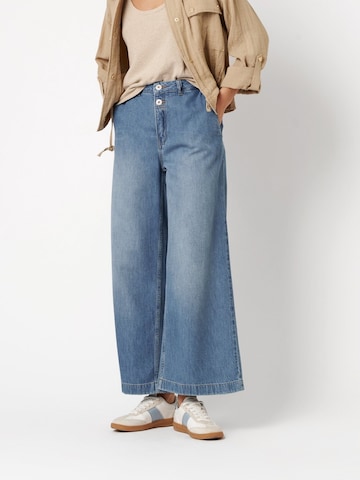 Rosner Wide Leg Jeans 'Mara' in Blau: Vorderseite