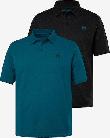 T-Shirt Men Plus en vert : devant