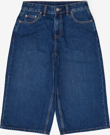 Dr. Denim Loosefit Jeans 'Dace Mid Wide Capri' in Blau: Vorderseite