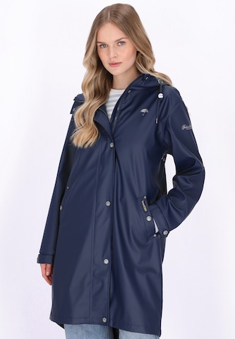 Schmuddelwedda - Abrigo funcional en azul: frente