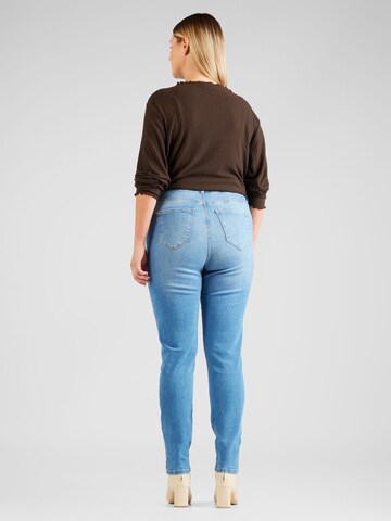 ABOUT YOU Curvy Skinny Jeans 'Hanna' in Blauw