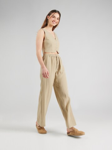 Wide Leg Pantalon 'Sea Breeze' florence by mills exclusive for ABOUT YOU en marron