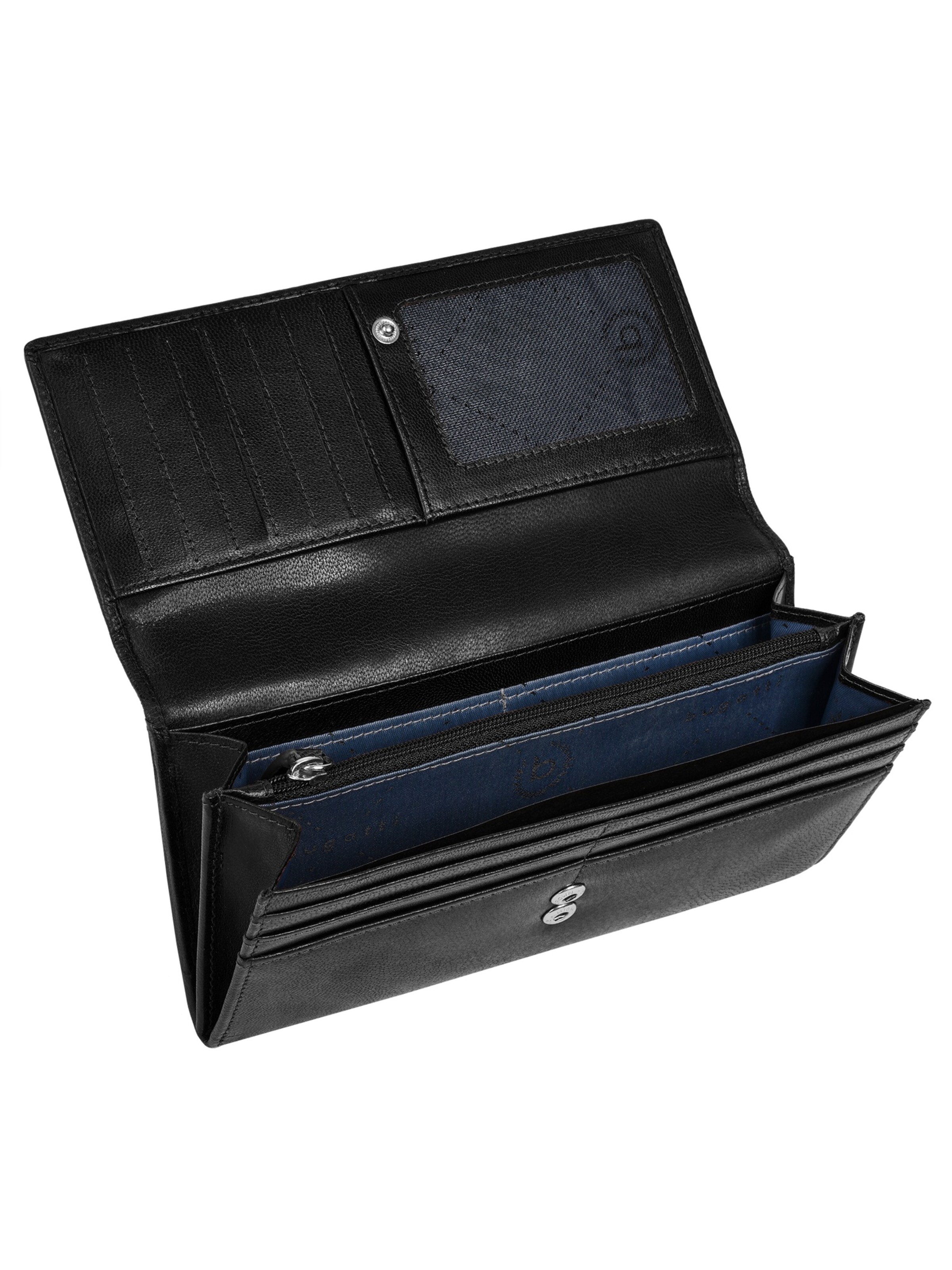 bugatti Portemonnaie 'bugatti Geldbörse LUCIDO' in Schwarz