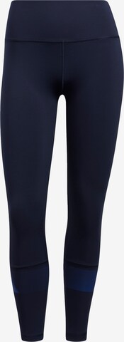 Skinny Pantalon de sport ADIDAS SPORTSWEAR en bleu : devant