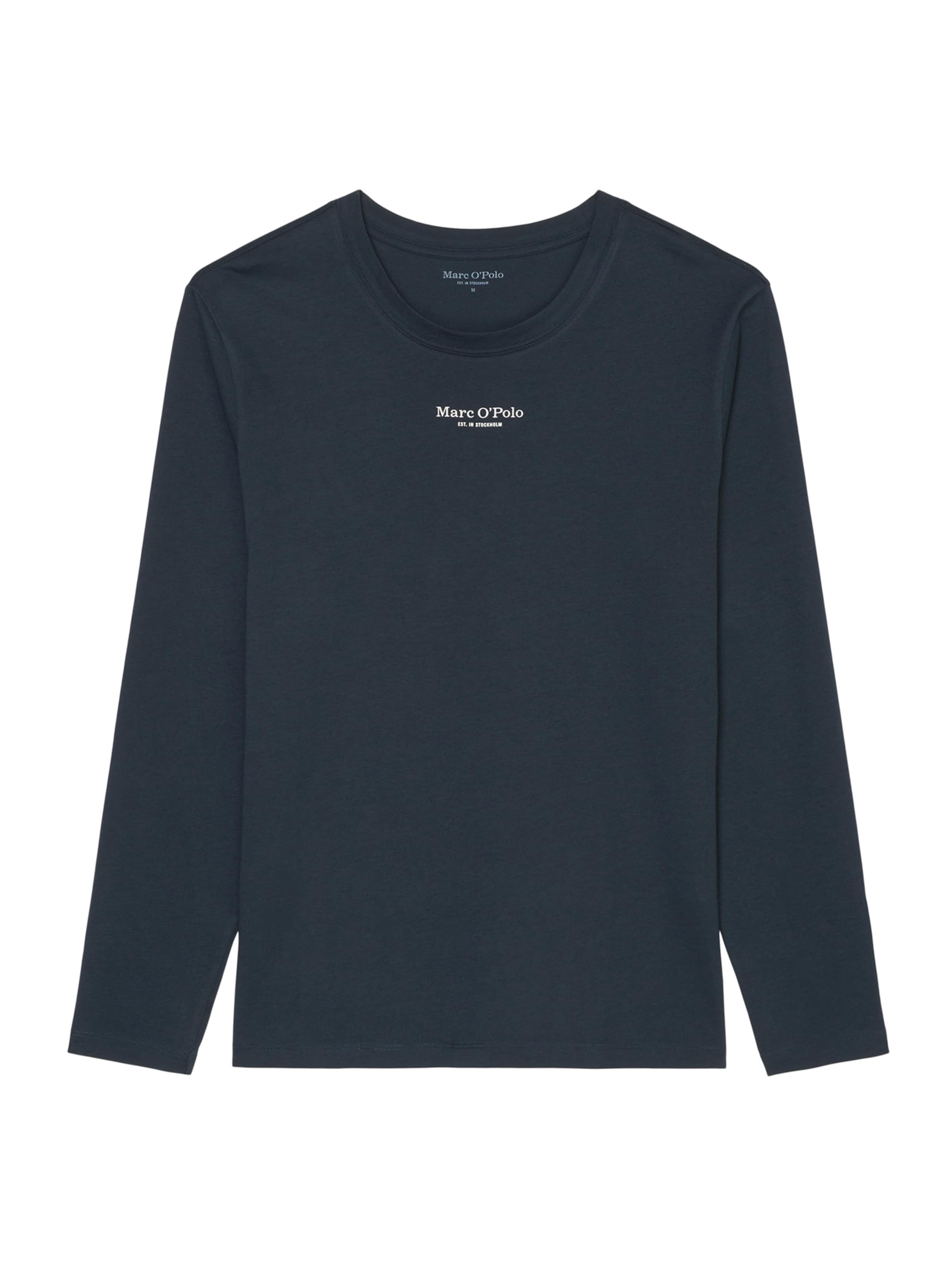 T-Shirt ' Mix & Match Cotton ' Marc O'Polo en bleu : devant