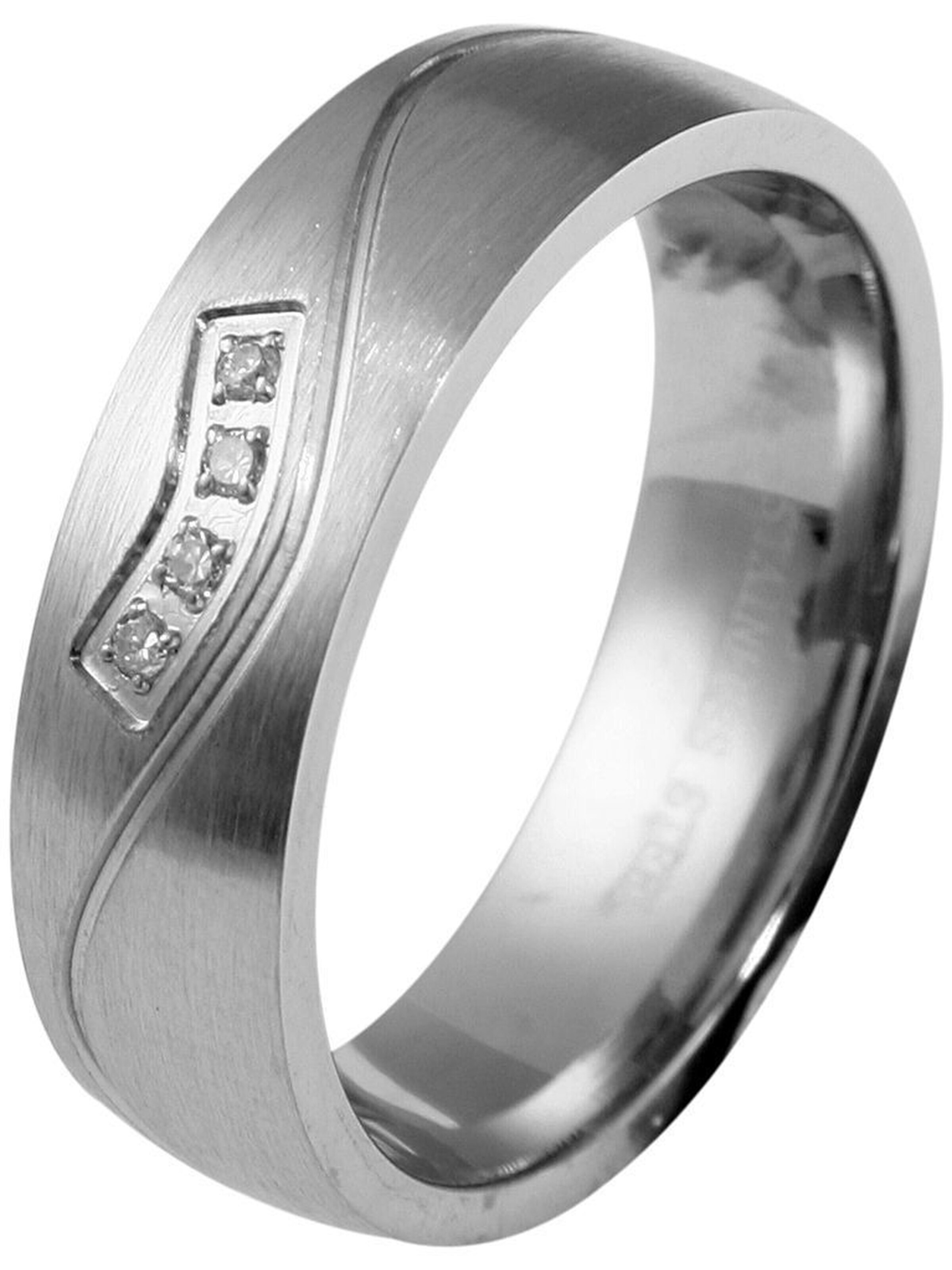 Akzent Ring 'Jarla, silberfarbig, langlebig' in Silver: front